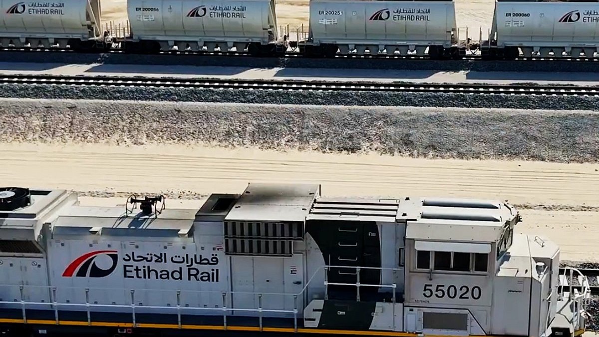 Etihad Rail, Fujairah-Abu Dhabi arasında yeni yük hattı başlattı
